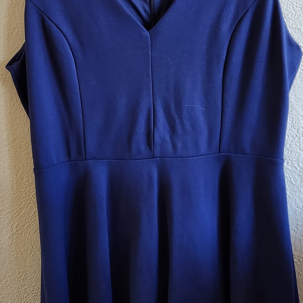 Lulu's Navy Midi Dress